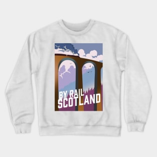 By Rail Scotland Crewneck Sweatshirt